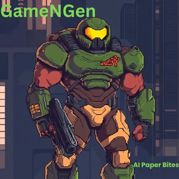 GameNGen - Diffusion Models are real-time Game Engines